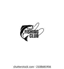 fish bait vector illustration logo. cool, sharp and dynamic.
