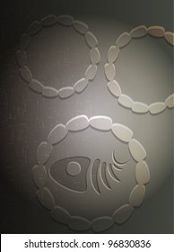 fish bone background