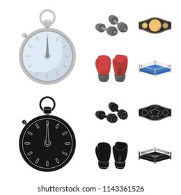 Fish bone, container for an animal, cat toilet, cat in a box. Cat set collection icons in cartoon,black style vector symbol stock illustration web.