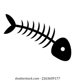 Fish bone or fishbone skeleton.