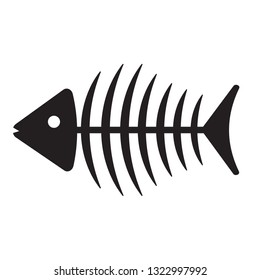 Fish bone icon