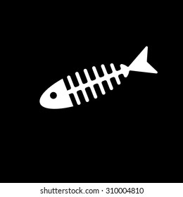 fish bone icon 