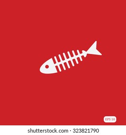 fish bone icon 