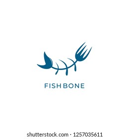 Fish Bone Logo Design