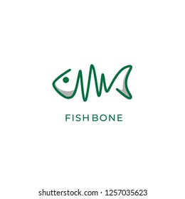 Fish Bone Logo Design