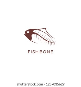 Fish Bone Logo Design