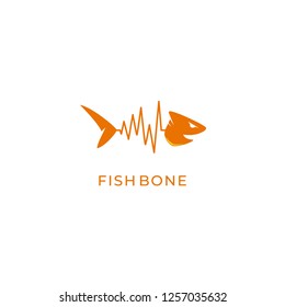 Fish Bone Logo Design