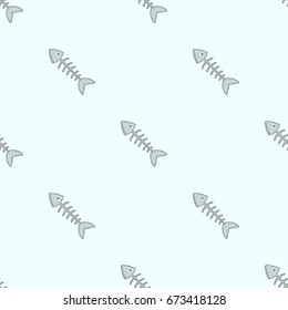 fish bone seamless pattern, fish bone background, background for japanese restaurant using