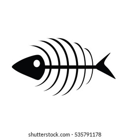 Fish bone Vector