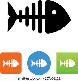 Fish bones icon