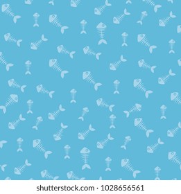 fish bones pattern background