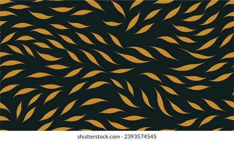 Fish bones Seamless pattern. Swimwear botanical design. Vector image. Seamless pattern with tropical leaves on a dark background. Palm tree leaf tropical seamless vector pattern.