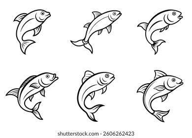 Fish Bundle, Jumping Fish Png