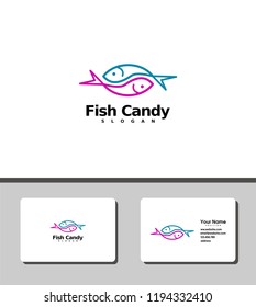 fish candy logo