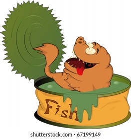 Fish canned food