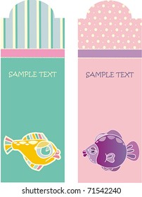 fish card set