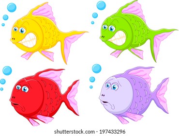 Fish cartoon collection