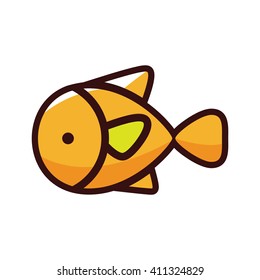 Fish Cartoon Icon