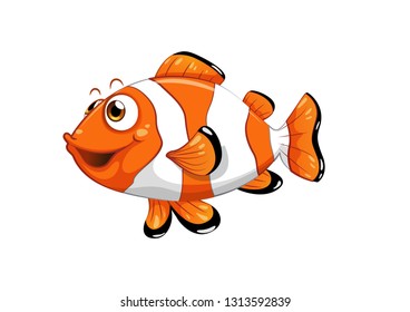 fish cartoon lovely