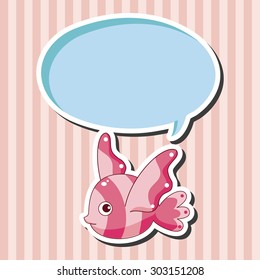 fish cartoon theme elements vector,eps