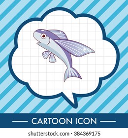 fish cartoon theme elements vector,eps