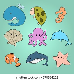 Fish Cartoon Vector