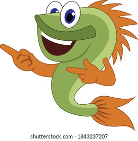 Fish Cartoon Vector art and illustration