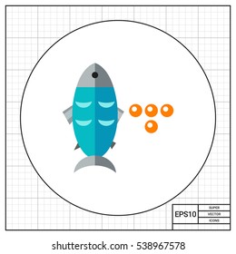 Fish and Caviar Icon