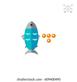 Fish and Caviar Icon
