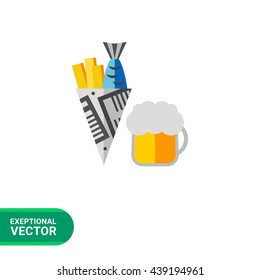Fish and Chips Icon