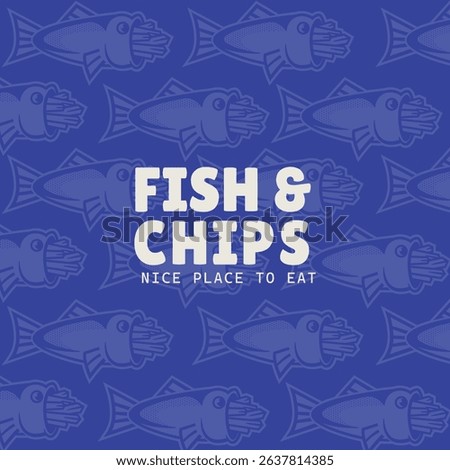 Fish and Chips Restaurant pattern
