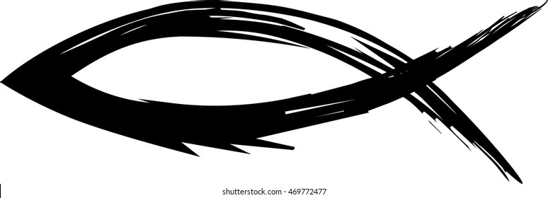 Fish  Christian Symbol.