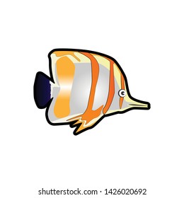 Fish, Colorful Animal, Sea, Pet, Vector Art