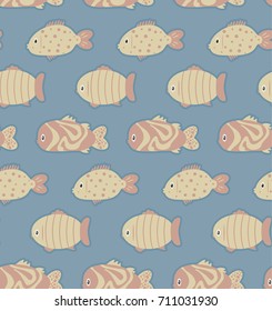 Fish colorful pattern