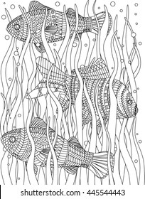 Fish Coloring Page