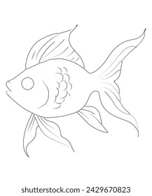 Its Fish Coloring Page For Kids 