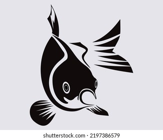 Fish creatures line icon. The line icons on . Maritime and marine concept. Fish vector abstract illustration can be used for topics like sea.