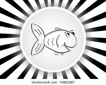 desenho de peixes