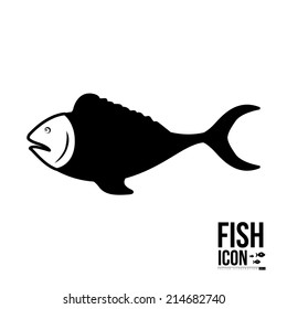 Fish design over white background,vector illustration