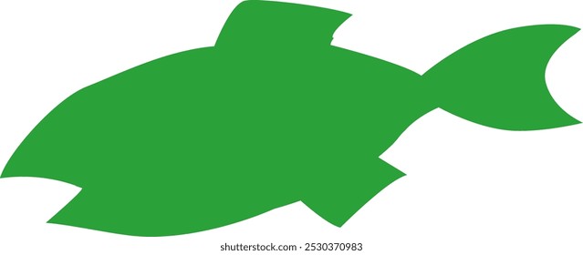 Fish design symbol illustration. Stylish impression. Vector illustration.