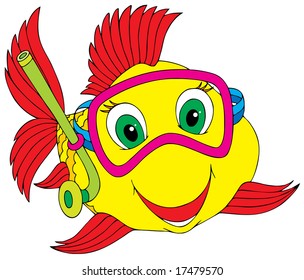 Download Mask Fish Images Stock Photos Vectors Shutterstock PSD Mockup Templates