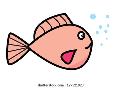 fish doodle