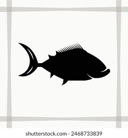 Fish, Fish eps, Vektorgrafik, Icon, Silhouette, 
