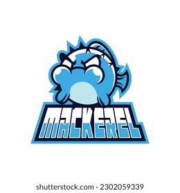 fish esport mascot logo design