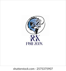 Fish farm logo .This logo own design