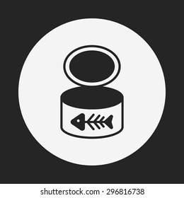 fish feeding icon