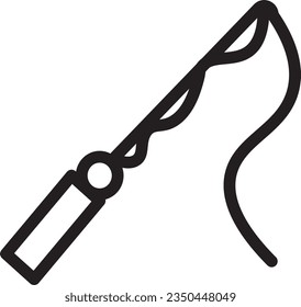 Fish Fishing Fishingrod Outline Icon