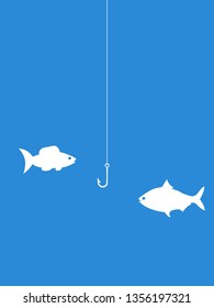 Fish and fishing hook