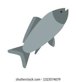 fish flat icon.You can be used fish icon for several purposes like: websites, UI, UX, print templates, presentation templates, promotional materials, web and mobile phone apps