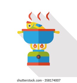 fish food flat icon
